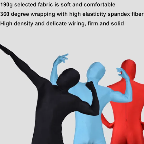 Festdräkt Invisible Morph Suit Vuxen Herr Dam Full 180CM> Dräkter
