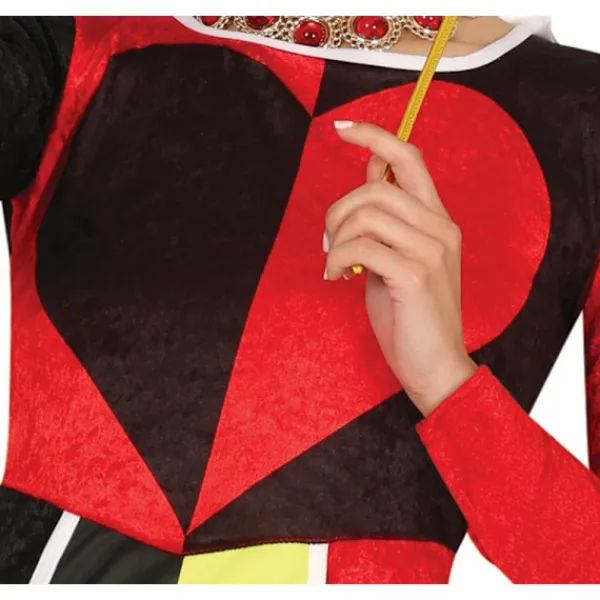 Fiestas Guirca Dam/Dam Queen Of Hearts Kostymklänning M Re M> Dräkter