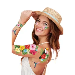 Fiestas Guirca Tropisk Temporär Tatuering One Size Flerfärgad One Size><noscript><img width=