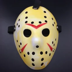 MTK Friday The 13th Jason Mask för Halloween och party - /Röd> Masker