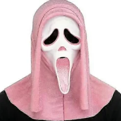 FMYSJ Fun World Ghost Face Bloody Bling Maskeraddräkt, Läskig Halloween-kostymrekvisita Spökmask, Skräck Cosplay-accessoar för vuxna och barn (FMY)> Masker