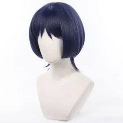 HEET Genshin Impact Wanderer Cosplay Peruk Värmebeständig syntetisk Wi><noscript><img width=