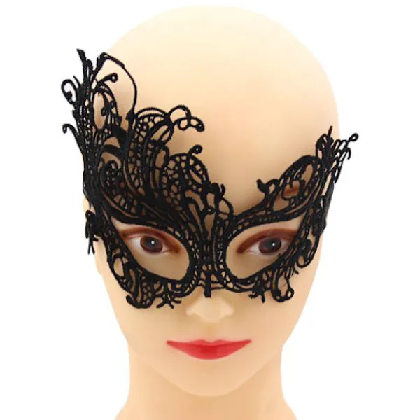B2X Glamorös spetsmask - Enkel att ta på - Fästs med snöre> Masker