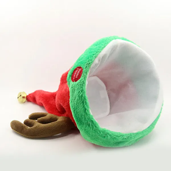 unbranded God Jul Hatt Ljus LED Nyårsmössa Atmosfär Sväng Fram och Tillbaka Hattar För Barn Vuxen Julklapp Dekoration> Huvudbonader