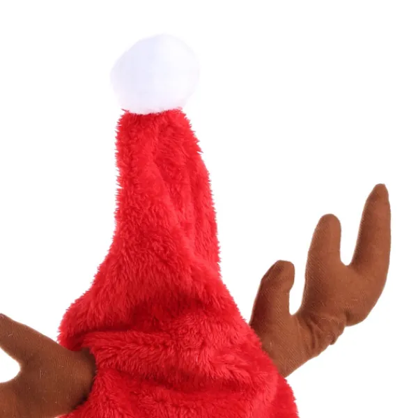 unbranded God Jul Hatt Ljus LED Nyårsmössa Atmosfär Sväng Fram och Tillbaka Hattar För Barn Vuxen Julklapp Dekoration> Huvudbonader
