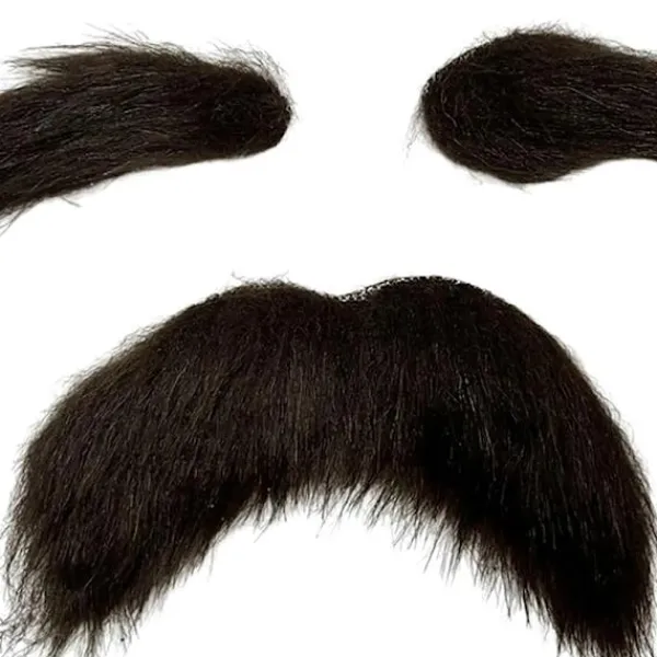 Jettbuying Ögonbrynskit Cosplay Rekvisita Dekoration Mustaschset Ansiktshår A> Tillbehör