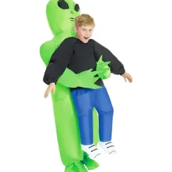 Grön Uppblåsbar Dinosauriekostym för Barn - Vattentät Halloween Rollspel [JSR]> Dräkter