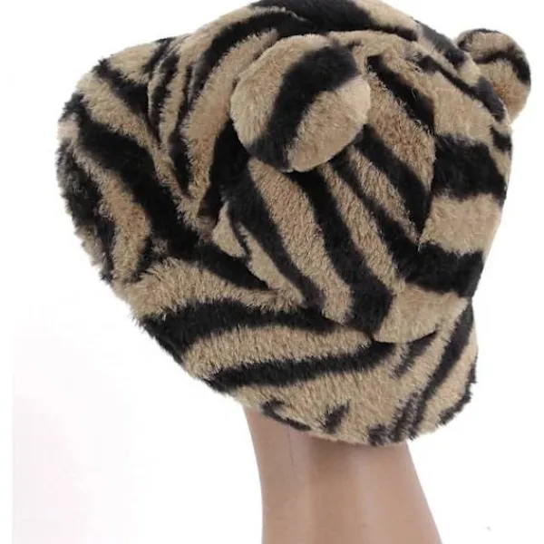 Grodahatt för Vuxna Bomullshatt Grodhatt Fiskare Strandfestival Solhatt Klä upp sig Fest Grodhatt Khaki Zebra Björnöra -> Huvudbonader