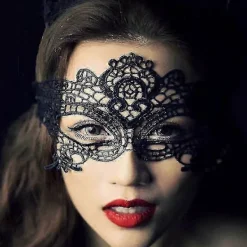 FMYSJ Guld Svart Fjäril Rhinestone Venetiansk Mask för Kvinnor - Maskerad, Mardi Gras, Kostymbal, Bröllop (Bejoey) (FMY)> Masker