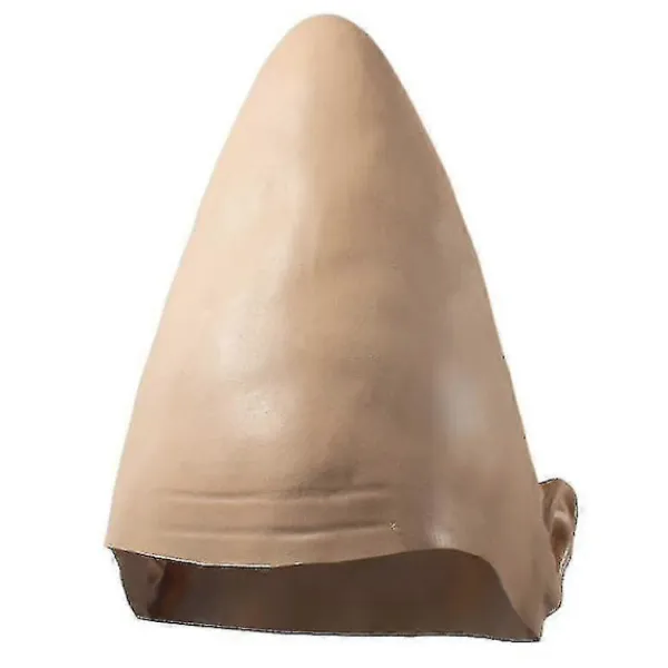 FMYSJ Halloween Alien Coneheads Ägghuvud Huvudbonad Mask Skräckhjälm Latexmask Huvudbonad Kostym Högtidsfest Cosplay Dekoration (FMY)> Masker