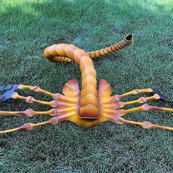 FMYSJ Halloween Facehugger Mask Alien Ansiktsöverdrag Horror Scorpion Latex Mask Maskerad Huvudbonad Filmer Prestanda Tillbehör Cosplay Party Suppl (FMY) | Fyndiq> Masker
