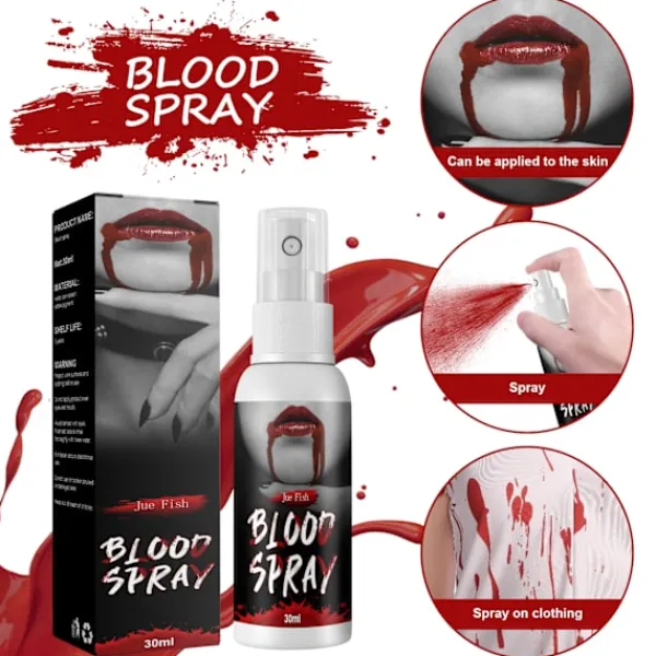 ATELA Halloween Fake blood vampyr zombie blod simulering blod dekor> Smink