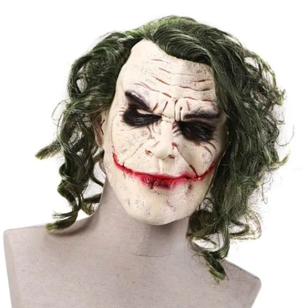 WINE Halloween Joker mask Cosplay Clown Mask i Batman> Masker