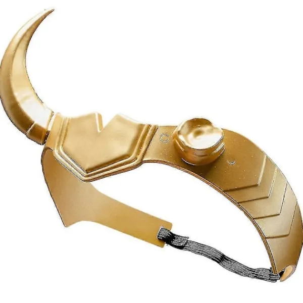 Halloween Loki Krona Horn Cosplay Kostym Huvudbonad Hjälm Partyrekvisita> Huvudbonader