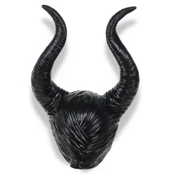 Halloween Maleficent Hornpannband Cosplay Svart, Ond Maleficent Huvudbonad Ornament, för kvinna/man> Huvudbonader