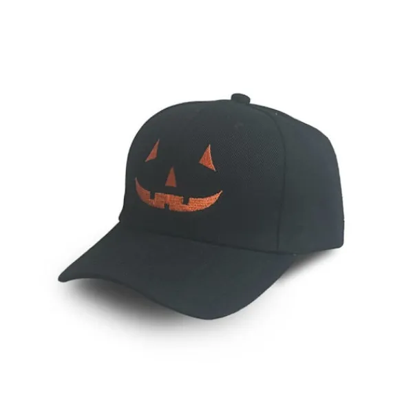 Halloween Pumpa Basebollkeps Casual Duckbill Kep Halloween Present> Huvudbonader