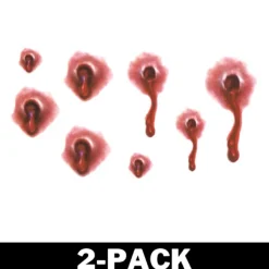 Halloween Tatuering Bullet Wounds 1-Pack><noscript><img width=