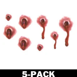 Halloween Tatuering Bullet Wounds 1-Pack><noscript><img width=