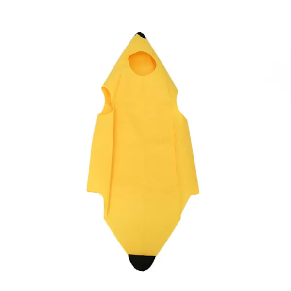unbranded Halloween-kostym bananformad sminkuppträdande kostym banan kostym mjuk och bekväm> Dräkter