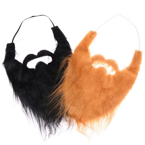 HEET Handgjord peruk skägg hattar virka mustasch Halloween fest dekoration> Tillbehör