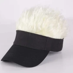 LBSS Höstens roliga peruk cap Unisex bärbar sporthatt för utomhusfiske> Huvudbonader