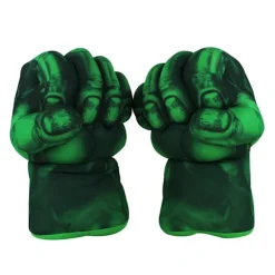 Hulk handskar, 1 par mjuka boxhandskar Hulk kostym plysch hand Fis[mo]> Tillbehör