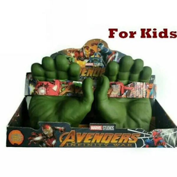 unbranded Hulk Smash Hands Avengers Cosplay Mjuk Leksak Doll Handskar Ett Par Fest Leksak Present> Tillbehör