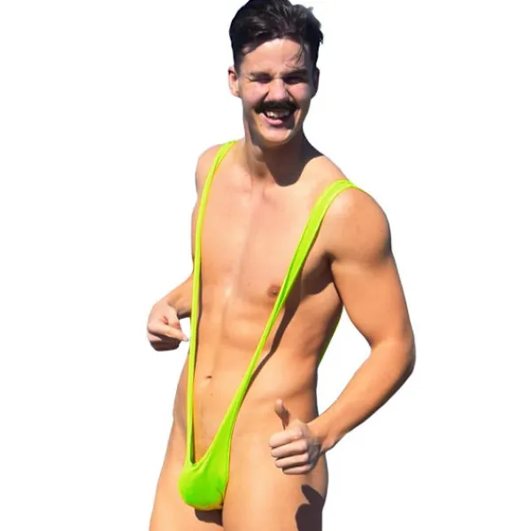 B2X Humoristisk Mankini: Perfekt för Stranden & Självsäkra> Dräkter