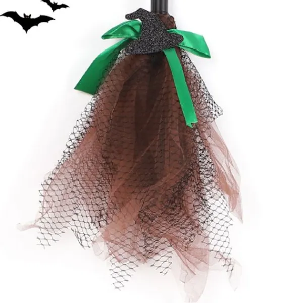 unbranded Häxkvastar Mesh Dekoration för Halloweenfester och Handgjorda Projekt> Tillbehör
