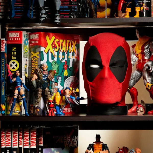Northix Interaktiv elektronisk Deadpool Head Toy för Marvel Legends> Masker