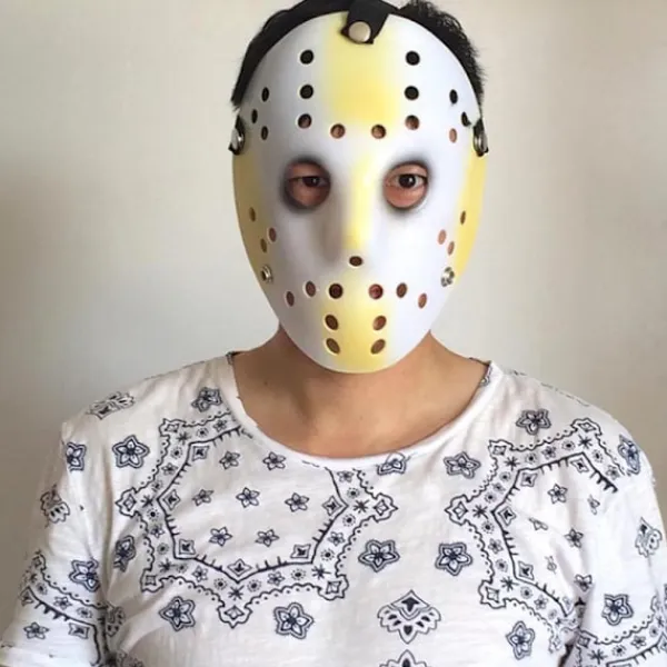 Jettbuying Jason Voorhees fredag den 13:e skräckfilmen Hockey Mask Hallow one size> Masker