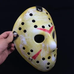 Jettbuying Jason Voorhees fredag den 13:e skräckfilmen Hockey Mask Hallow one size><noscript><img width=