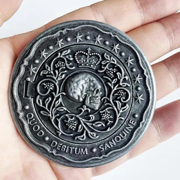 FMYSJ John Wick: Chapter 4 Wick Blodsed Markör Mynt Samlingar Replika Cosplay Rekvisita Souvenir Badge Män Kvinnor Accessoarer (FMY)> Tillbehör