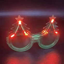 Julglasögon Party Tillbehör Älg Glasögon Blinkande Glasögon för Party Club[HK] 3> Tillbehör