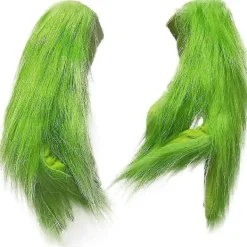 Julgröna Vantar Plysch Grinch Vantar Jul Cosplay Kostymtillbehör Karneval Semester Jul Fest Favorit Present[HK]> Tillbehör
