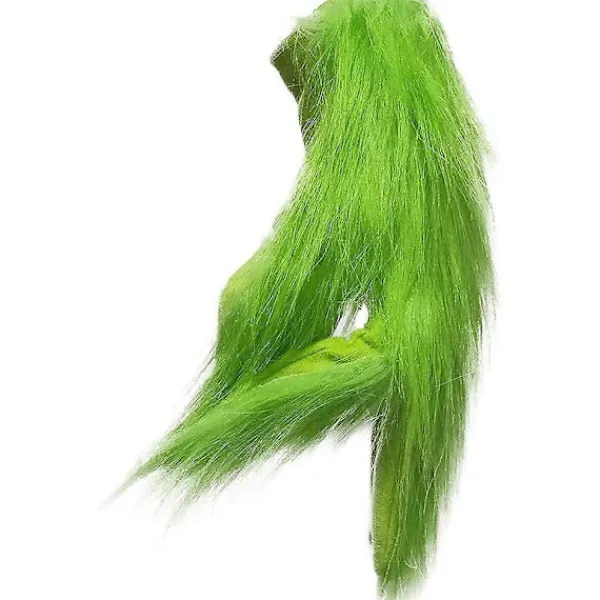 unbranded Julgröna Vantar Plysch Grinch Vantar Jul Cosplay Kostymtillbehör Karneval Semester Jul Fest Favorit Present> Tillbehör