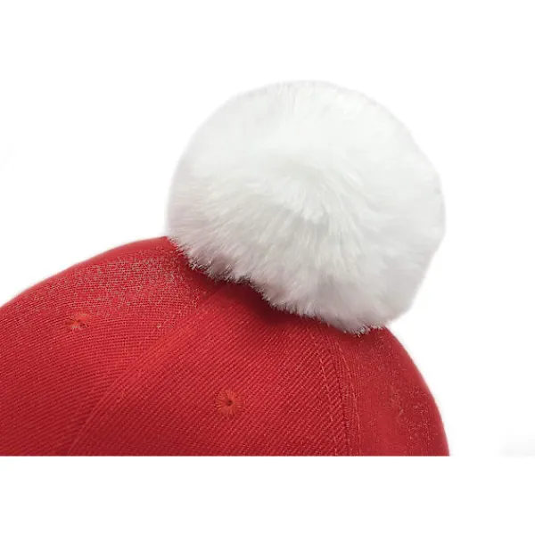 LEIGELE Jultomte Baseballkeps! Rolig Julhatt Justerbar Tomtedräkt för Vuxna Barn Män Kvinnor KFC Catering Kock (LGL)> Huvudbonader