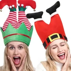 WAIDFU Jultomteluvor och Elfbyxluvor för julpartyklädsel><noscript><img width=