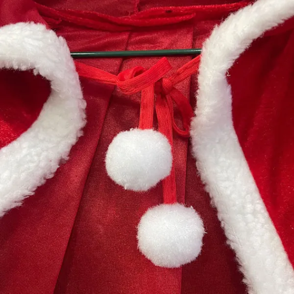 Holocky Jultomte-rocken med huva för vuxna och barn 150> Dräkter