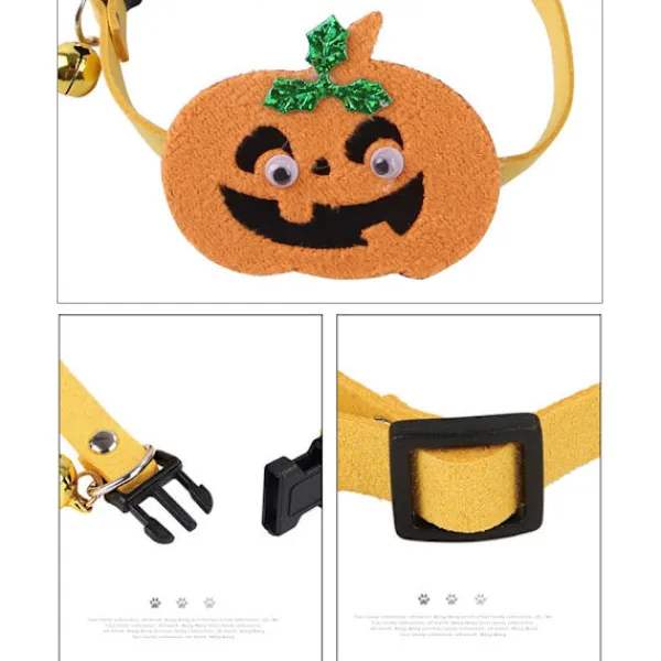 JIUSAIRUI Katt Halloween Husdjurskostymset Set S> Dräkter