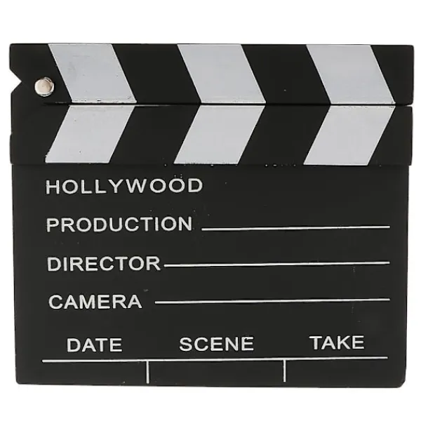 FMYSJ Klassisk Regissör Video Scen Klappbräda Film Slate Cut Prop (FMY) as described> Tillbehör