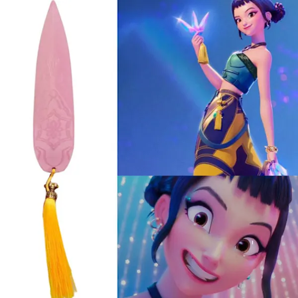 WINE KPop Demon Hunters Zoey Cosplay Pil Halloween Karneval Vapen> Tillbehör