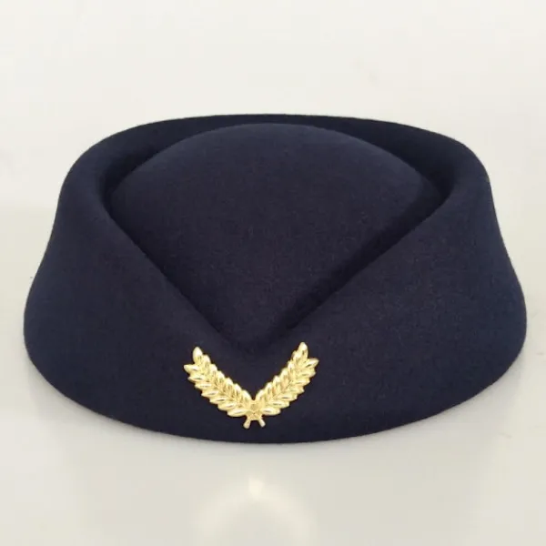 Kvinnlig flygvärdinna Hat Air Hostesses Hat 3 3 3> Huvudbonader