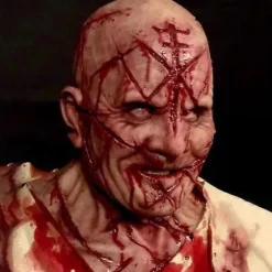 Latex Skalliga Huvor Perukmössa Tjock Skallig Cosplay Hatt Maskerad Smink Kostym för Barn Vuxna Halloweenfest> Huvudbonader