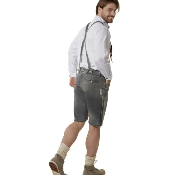 tectake Lederhosen Joshua oktoberfestbyxor herr 54> Dräkter