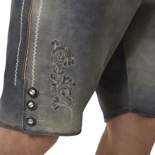 tectake Lederhosen Joshua oktoberfestbyxor herr 54> Dräkter