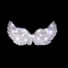 LED-lysande ängelvingar Halloween-fest Cosplay-kostymprylar med ljusslingor> Tillbehör