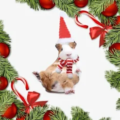 Lizard Tomte Hatt Kanin Withscarf Juldräkt 01 01 01><noscript><img width=