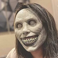 FMYSJ Läskig Halloweenmask, Skrämmande Halloweenmask Den Onda Demonen Cosplay Halloween Kostymfest Rekvisita (FMY)><noscript><img width=