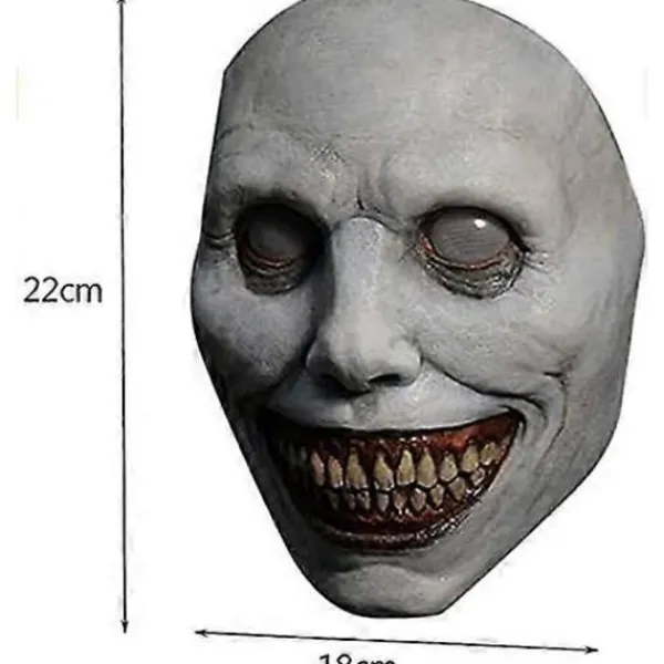 FMYSJ Läskig Halloweenmask, Skrämmande Halloweenmask Den Onda Demonen Cosplay Halloween Kostymfest Rekvisita (FMY)> Masker